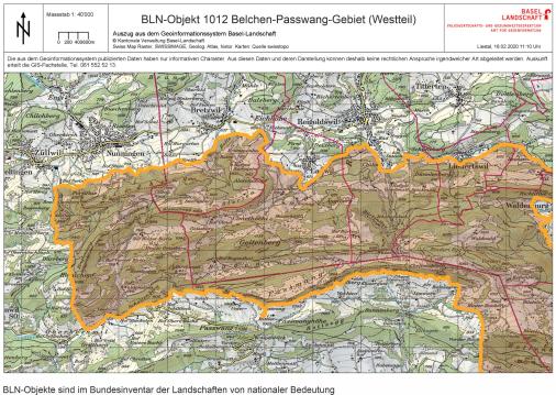 BLN Objekt Belchen-Passwang West-teil