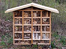 Wildbienenhotel im Gebiet Goldseileren