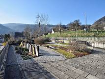 der Südteil vom Friedhof