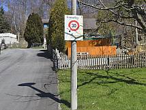 Freiwillig 30 Tafel beim Eggweg