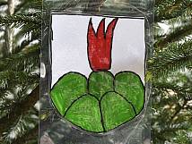 Das Loueler Wappen gezeichnet von Schülerinnen und Schülern der Primarschule