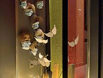 Maskierte Weihnachten - Adventsfenster 2020