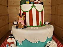 Weihnachtstorte - Adventsfenster 2015