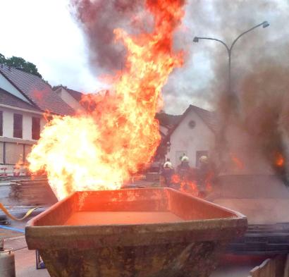 Löschübung des FWVW